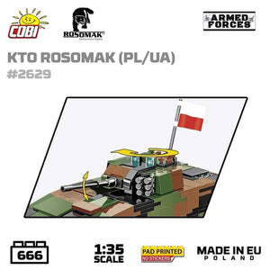KTO Rosomak armoured car brick model