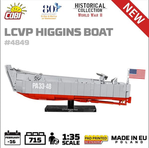 LCVP Higgins Boat brick model