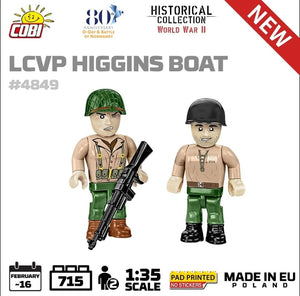 LCVP Higgins Boat brick model