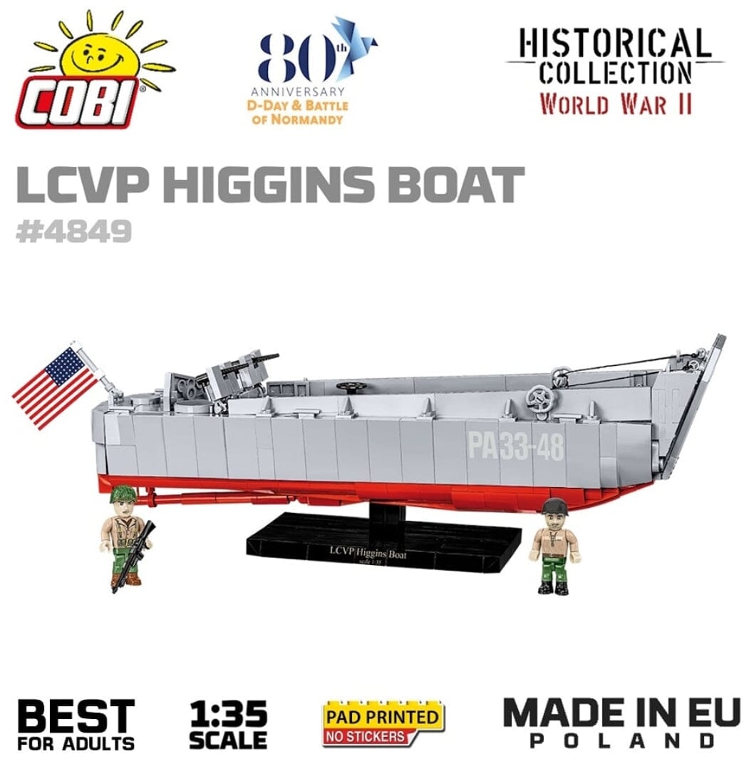 LCVP Higgins Boat brick model