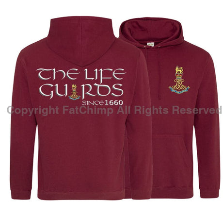 The Life Guards Since 1660 Double Side Printed Hoodie