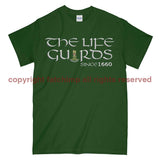 Life Guards Since 1660 Printed T-Shirt Small - 34/36’ / Commando Green