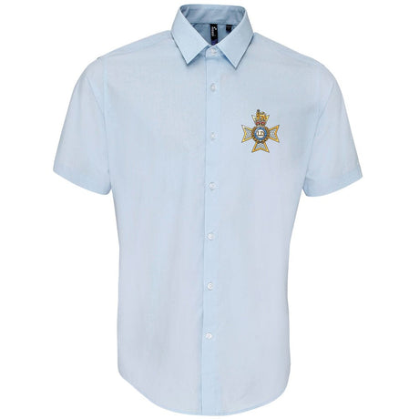 Light Dragoons Embroidered Short Sleeve Oxford Shirt