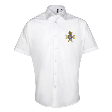 Light Dragoons Embroidered Short Sleeve Oxford Shirt