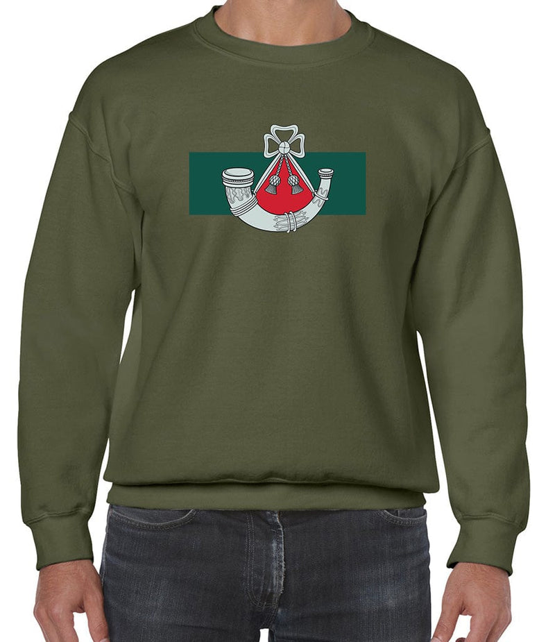 Light Infantry Front Printed Sweater
