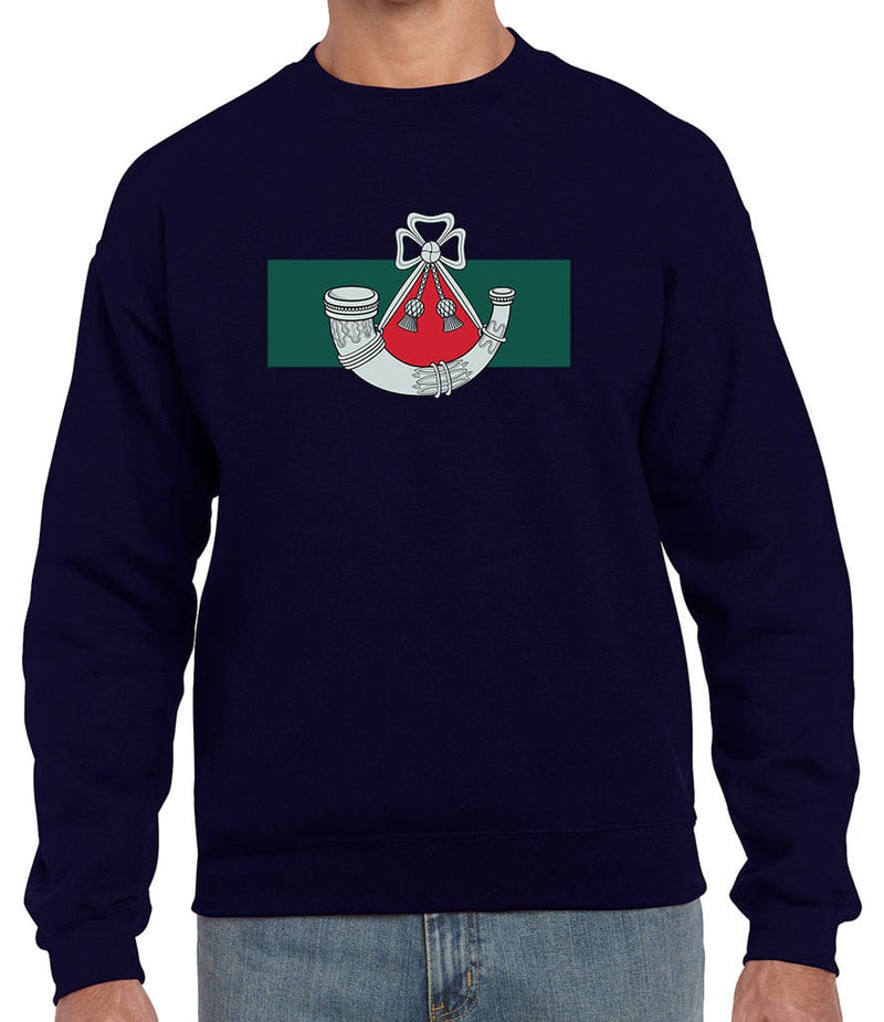 Light Infantry Front Printed Sweater