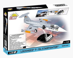Lockheed F-104 Starfighter (Luftwaffe) brick plane model