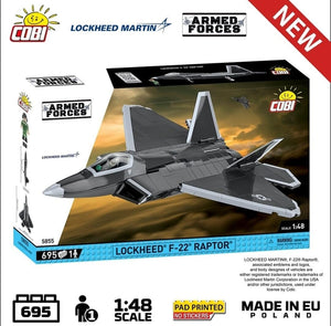 Lockheed F-22 Raptor brick plane model 