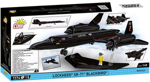 Lockheed SR-71 Blackbird brick aircraft model 