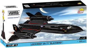 Lockheed SR-71 Blackbird brick aircraft model 
