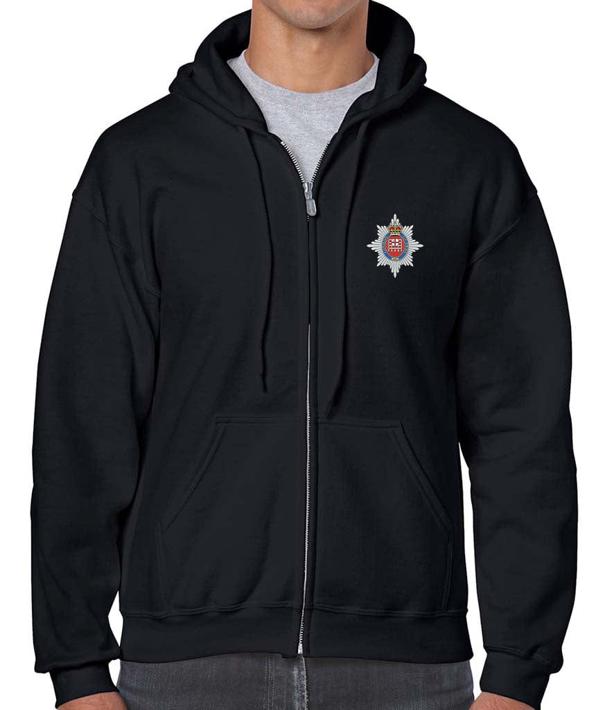 London Guards Unisex Full Zip Hoodie