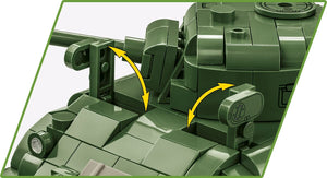 M4A1 Sherman brick tank model 