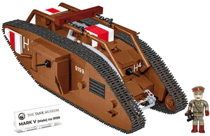 Mark V (Male) no. 9199 WWI brick model - COBI 2995 - 844 bricks