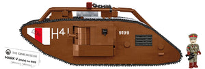 Mark V (Male) no. 9199 WWI brick model - COBI 2995 - 844 bricks