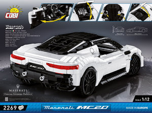 Maserati MC20 brick model car - COBI 24335 - 2269 bricks