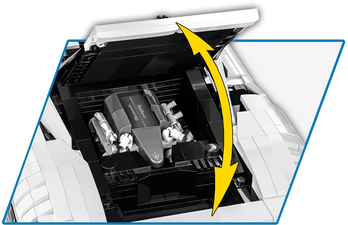 Maserati MC20 brick model car - COBI 24335 - 2269 bricks