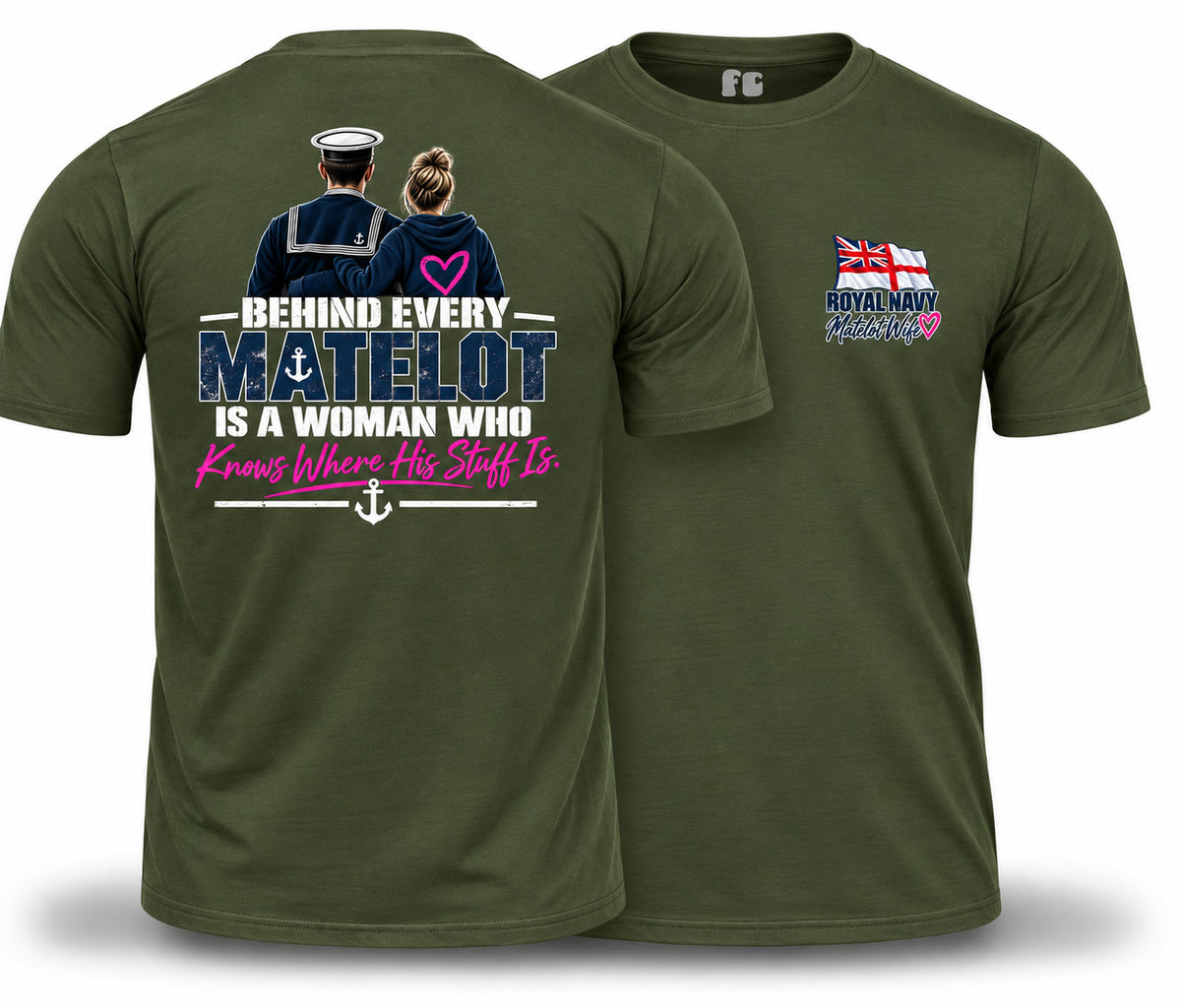 Matelot Wife Double Print T-Shirt