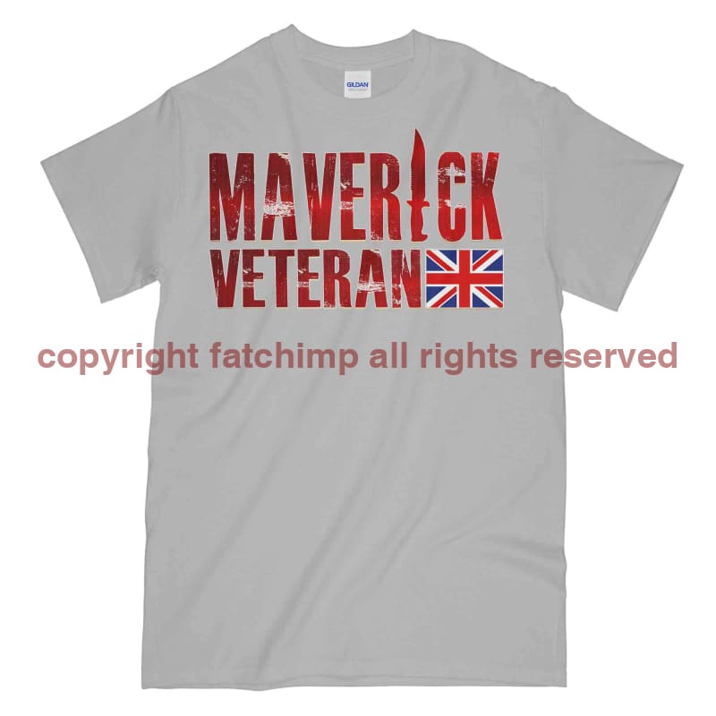 Maverick Veteran British Ops Printed T-Shirt