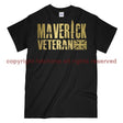 Maverick Veteran Gold Ops Printed T-Shirt