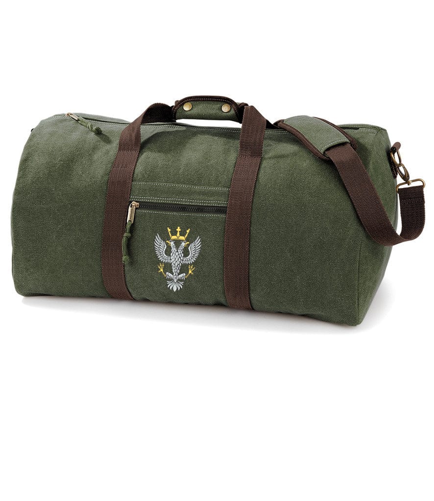 Mercian Regiment Vintage Canvas Holdall