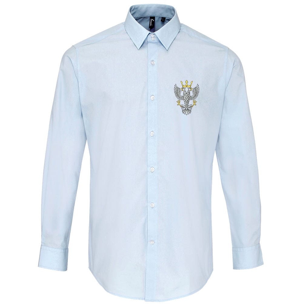 Mercian Regiment Embroidered Long Sleeve Oxford Shirt