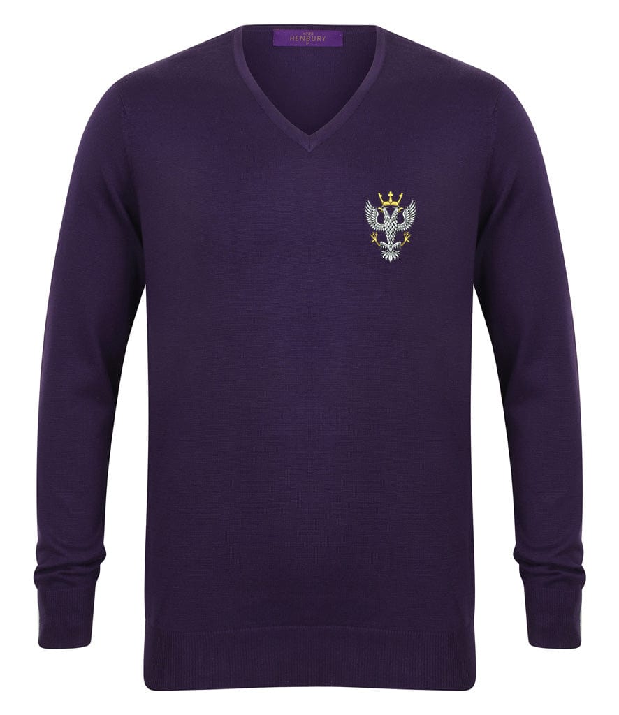 Mercian Regiment Lightweight V Neck Sweater