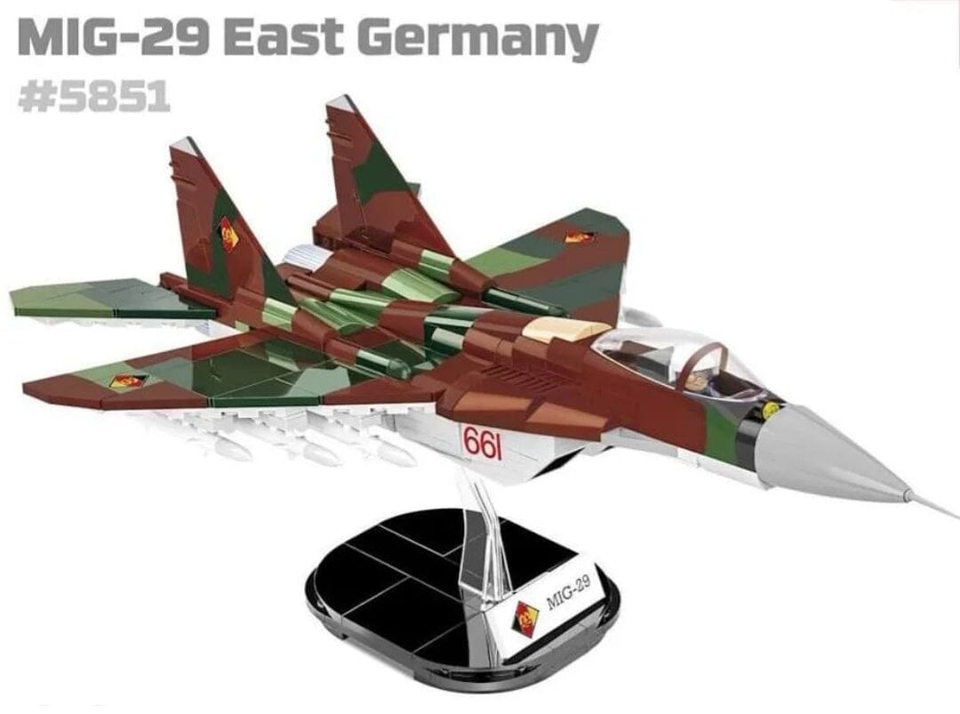 MIG 29 DDR brick plane model 