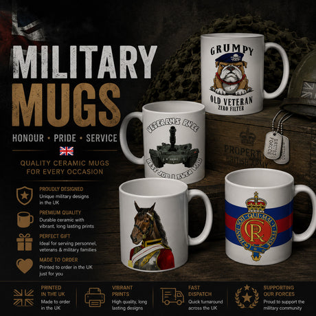 military mugs british