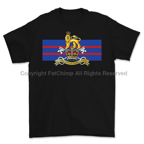 Military Provost Guard Service Printed T-Shirt