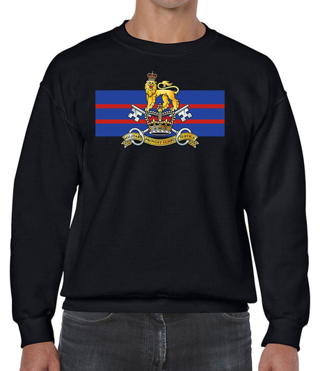 Military Provost Guard Service Front Printed Sweater