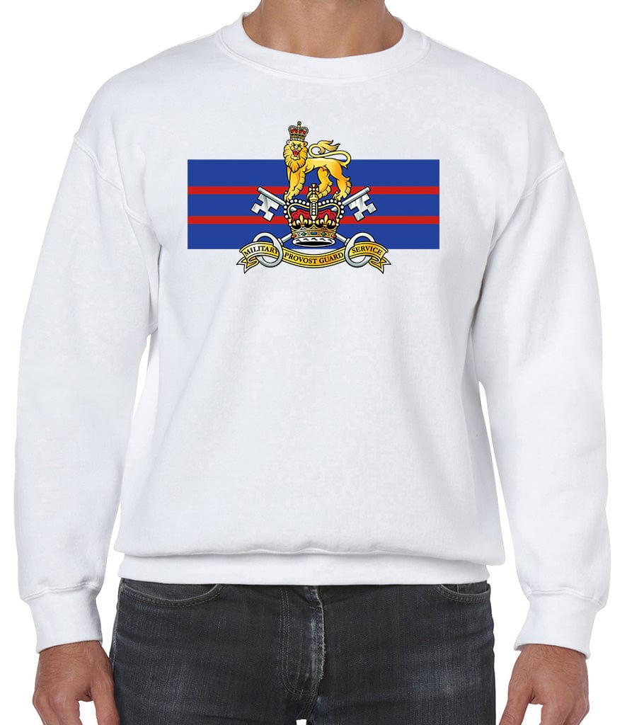 Military Provost Guard Service Front Printed Sweater