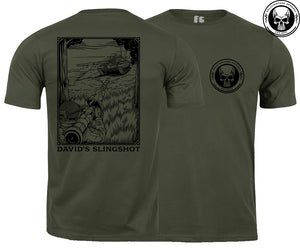 David's Slingshot Anti Tank Platoon Printed T-Shirt