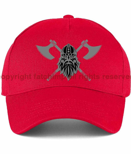 Never Surrender Embroidered Ultimate Cotton Panel Cap Classic Red Baseball