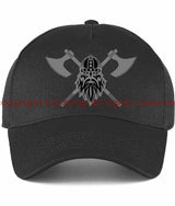 Never Surrender Embroidered Ultimate Cotton Panel Cap Graphite Grey Baseball