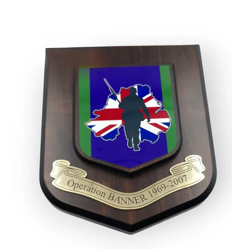 OP BANNER Wall Shield