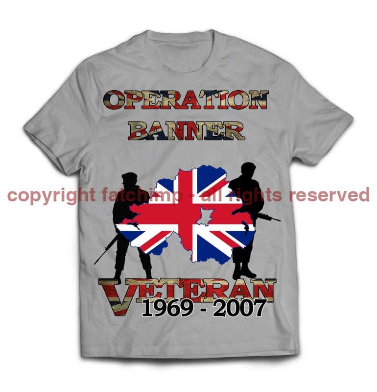 OP Banner Veteran Printed T-Shirt