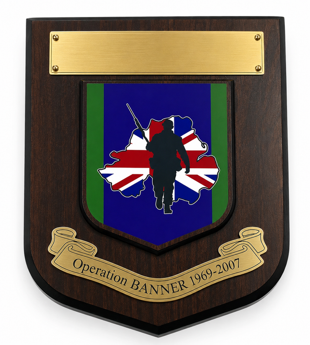 OP BANNER Wall Shield