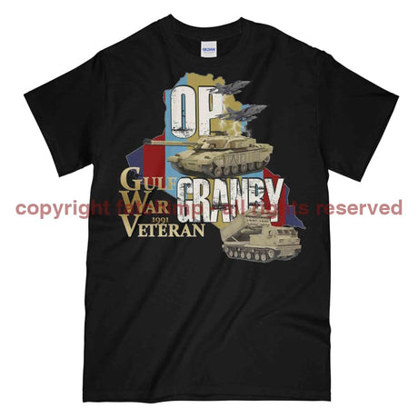 OP Granby Gulf War Veteran Printed T-Shirt