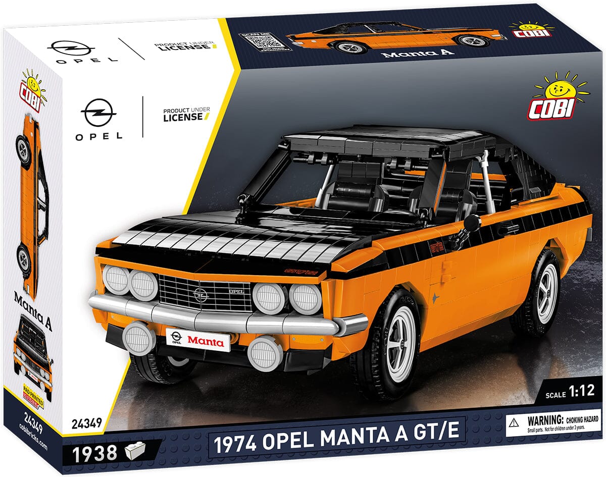 Opel Manta A GT/E 1974 brick model car