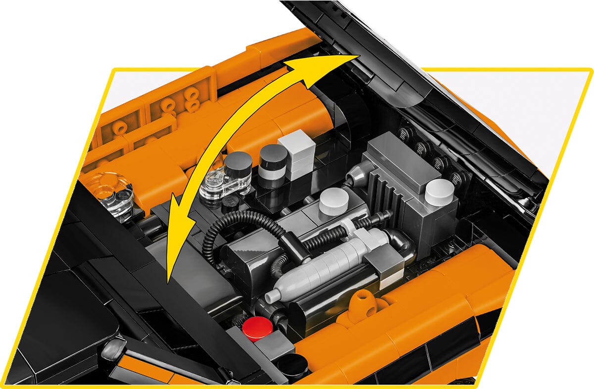 Opel Manta A GT/E 1974 brick model car