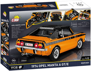 Opel Manta A GT/E 1974 brick model car