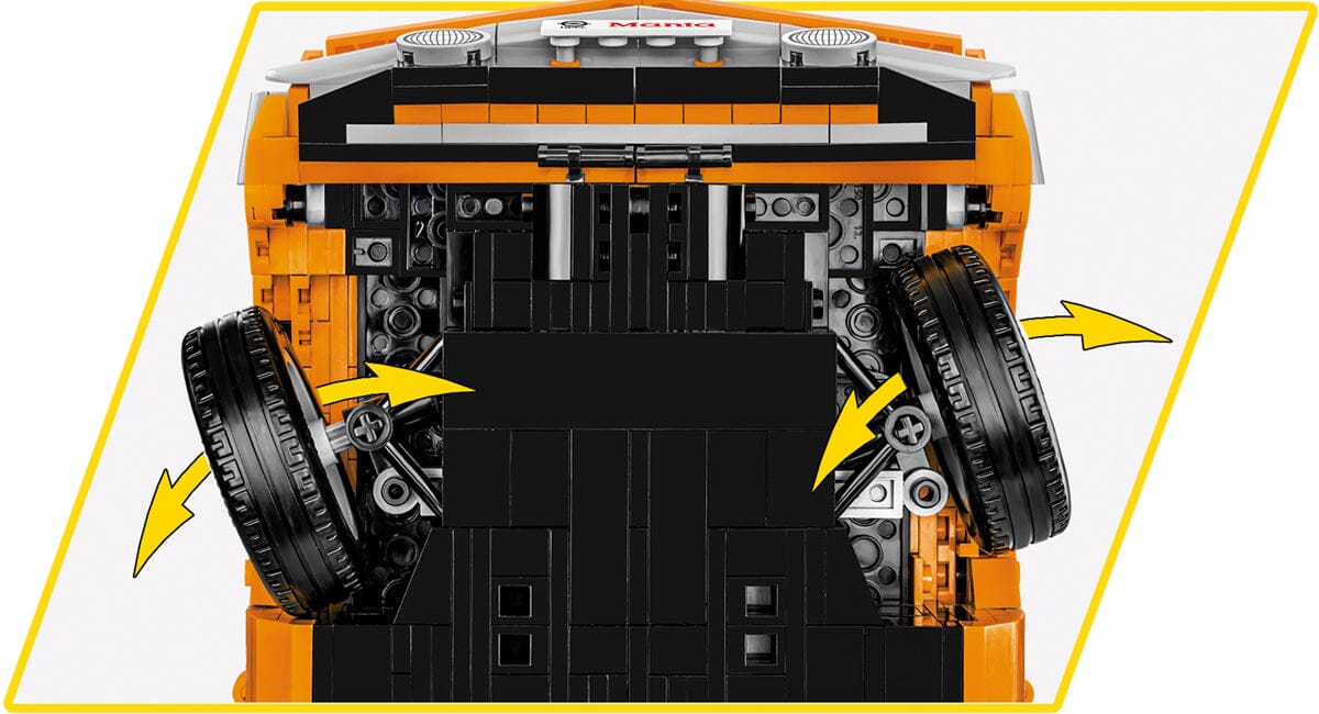 Opel Manta A GT/E 1974 brick model car