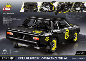 Opel Record C-Schwar brick car model - COBI 24333 - 2078 bricks
