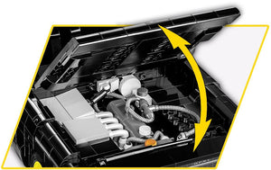 Opel Record C-Schwar brick car model - COBI 24333 - 2078 bricks