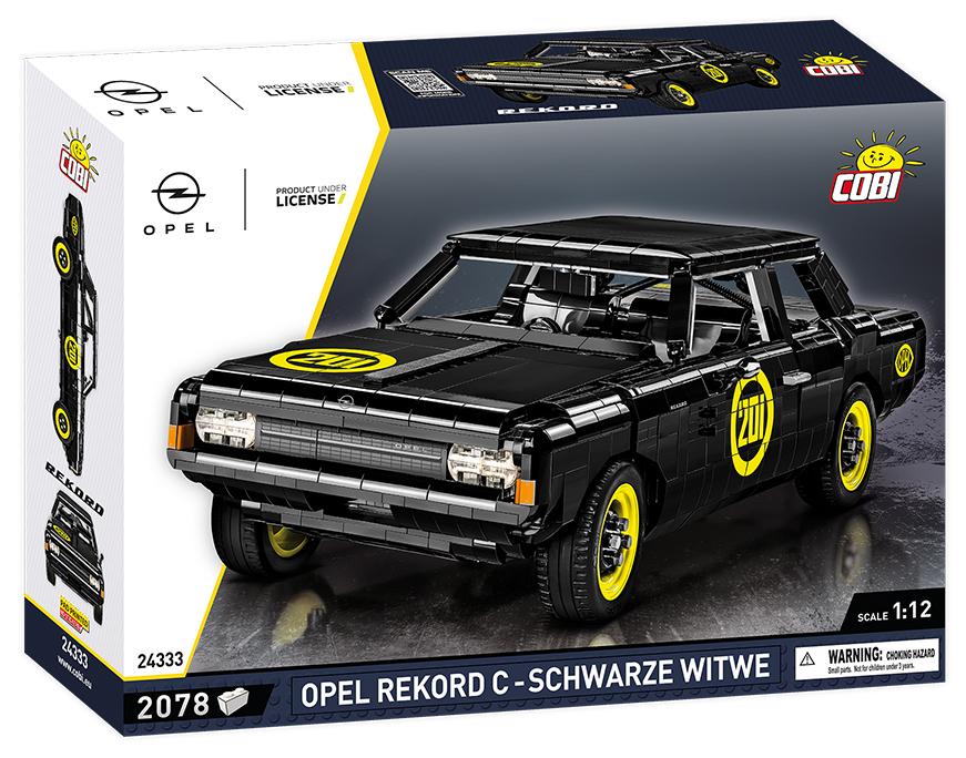 Opel Record C-Schwar brick car model - COBI 24333 - 2078 bricks