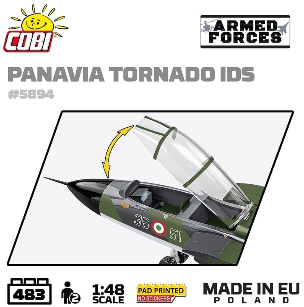Panavia Tornado IDS brick plane model 