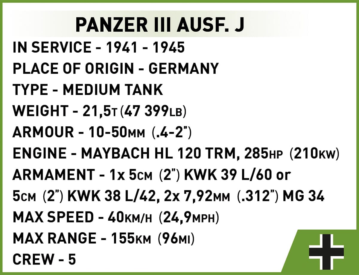 Panzer III Ausf. J brick tank model 
