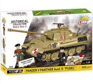 Panzer V Panther AUSF.G 'Pudel' brick model tank 