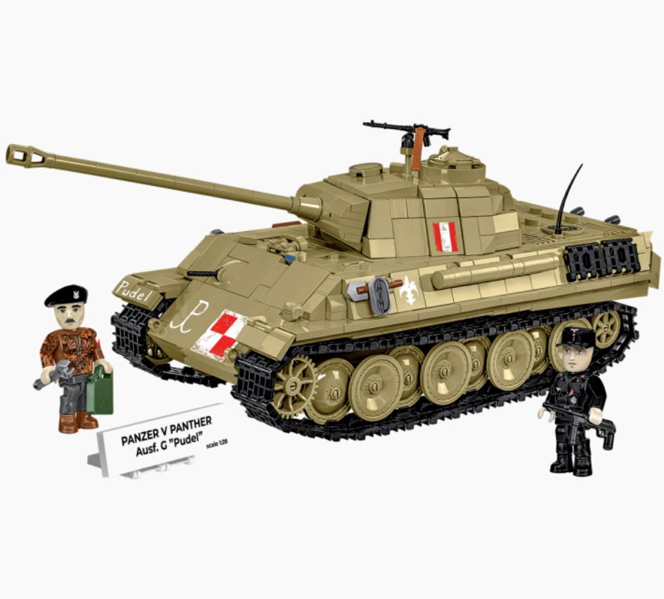 Panzer V Panther AUSF.G 'Pudel' brick model tank 