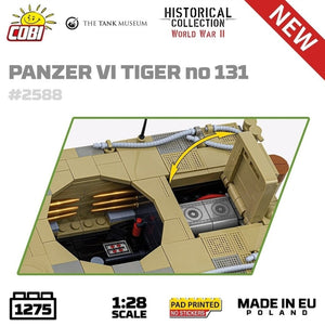 Panzer VI Tiger I 131 The Tank Museum brick tank model 